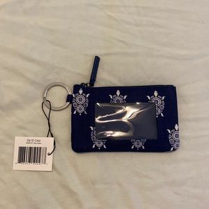 Vera Bradley zip ID wallet